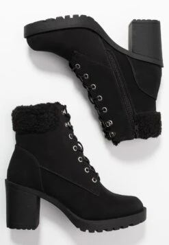 Anna Field Winter Boot - Enkellaarsjes Met Plateauzool - Black -Moda Verkoop 155f8fed223d4582b636130f8e4a2046