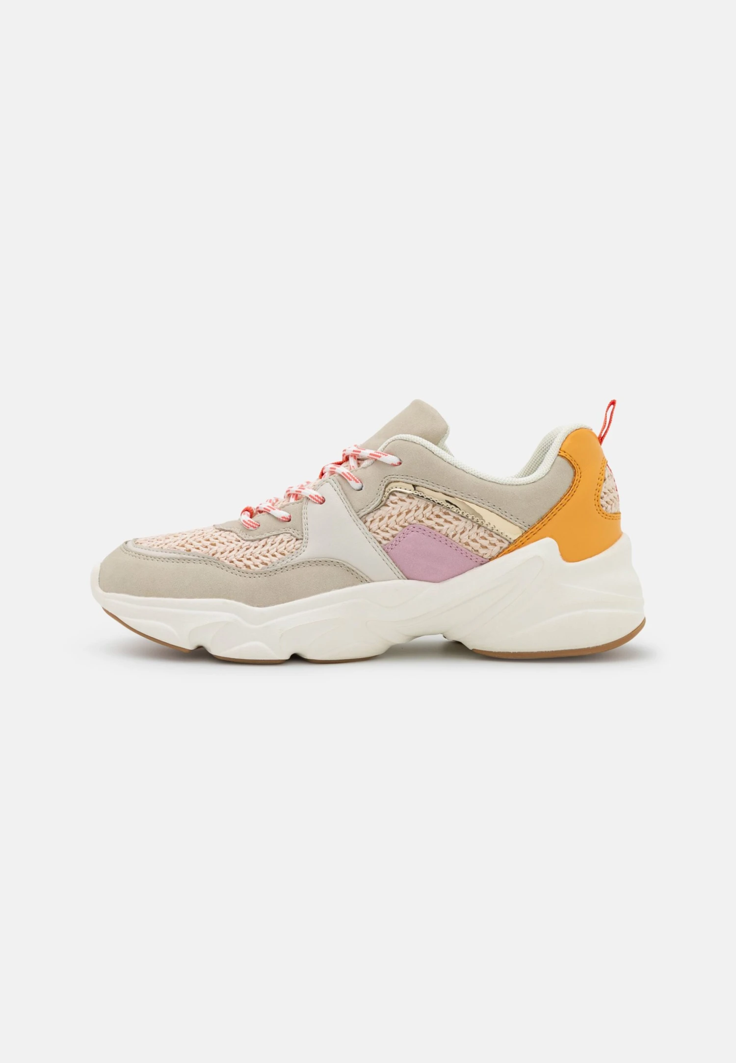 Anna Field Sneakers Laag - Beige/Multicoloured 4 Anna Field Sneakers Laag - Beige/Multicoloured - Afbeelding 2