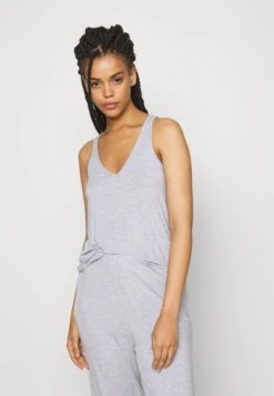 Anna Field 3 Piece Jersey- Pyjama - Mottled Light Grey -Moda Verkoop 1bfe05642f7147408758df1378df58bf