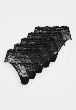 Anna Field 5Pp High Rise Lace Thong - String - Black 10 Anna Field 5Pp High Rise Lace Thong - String - Black -Moda Verkoop 1d7323e8540d4a6dba0ff1fa79eb0047