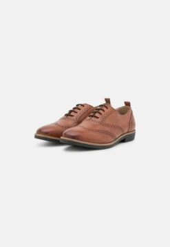 Anna Field Leather- Veterschoenen - Cognac -Moda Verkoop 200a9e702fed45668838a924d4fa08f5