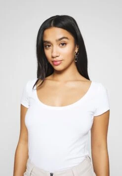 3 Pack - T-Shirt Basic - White/Black/Dark Grey -Moda Verkoop 27efbe277c3e4cdb836849f52eb9962c