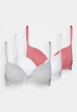 Anna Field Sunlight 3Pack Tshirt Bra - T-Shirt Bh - Pink/Grey/White 14 Anna Field Sunlight 3Pack Tshirt Bra - T-Shirt Bh - Pink/Grey/White -Moda Verkoop 2dc08d5a17e5486e994df821bba6549b