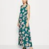 Anna Field Maxi-Jurk - Dark Green/Pink -Moda Verkoop 349e7b693be543d888d23f32836eca05