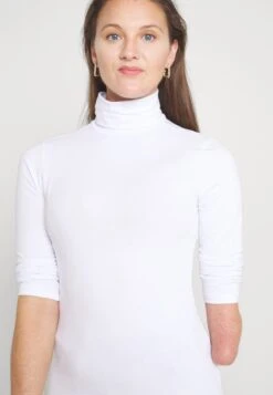 Anna Field Longsleeve - White -Moda Verkoop 43fc987dc2754fbf8a6f71f68c040959