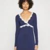 Anna Field Nachtjapon - Dark Blue -Moda Verkoop 4b6b2ad408a74060a9a55bdd96d8dc46