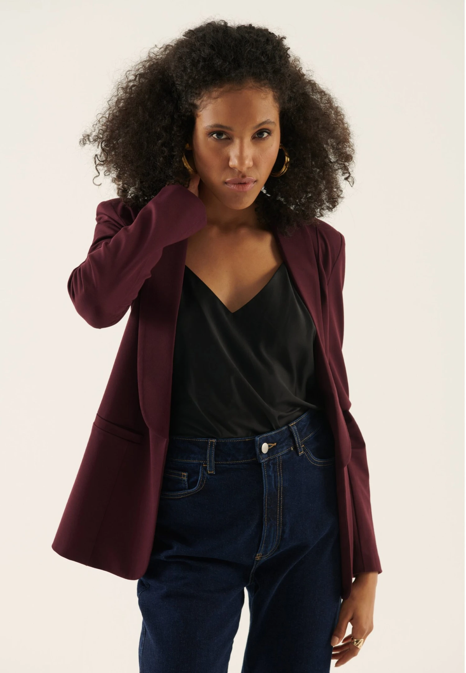 Anna Field Blazer - Bordeaux 3 Anna Field Blazer - Bordeaux