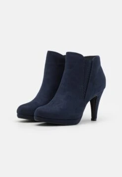Anna Field Enkellaarsjes Met Hoge Hak - Dark Blue -Moda Verkoop 6958e58029384df2844b70d9d031e723