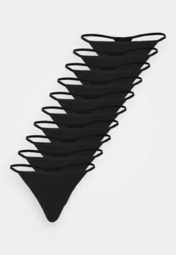 Anna Field Cody 10Pp Cotton Thong - String - Black -Moda Verkoop 6de15257f4c74e21863d51ea6a809790