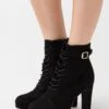 Veterboots - Black -Moda Verkoop 7250ec6a093a4a5db472f8c93081df8e