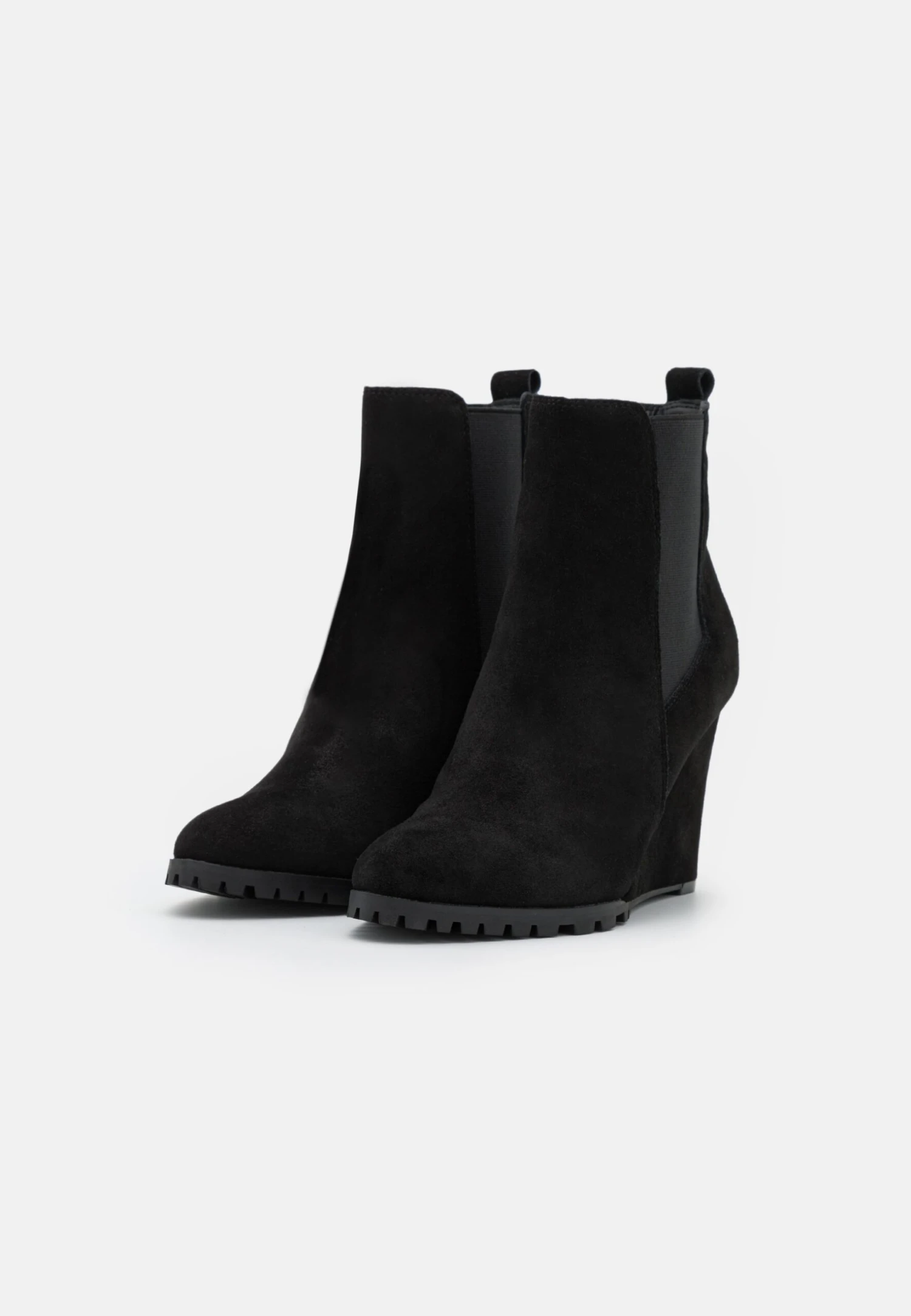 Anna Field Leather Winter Boot - Enkellaarsjes Met Hoge Hak - Black 4 Anna Field Leather Winter Boot - Enkellaarsjes Met Hoge Hak - Black - Afbeelding 2
