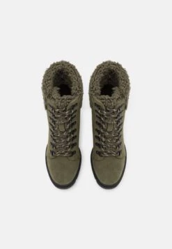 Anna Field Leather - Veterboots - Khaki -Moda Verkoop 7d8c23ada9ed4ab4b7dcf756f86fb7ba