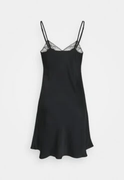 Anna Field Hammered Satin Nightie - Nachtjapon - Black -Moda Verkoop 81ba39e4a7c34ae08ecb2226b80f5767