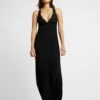 Anna Field Anna Long Viscose Dress- Nachtjapon - Black -Moda Verkoop 8677be4ec70f43eb887bf892ce796f78