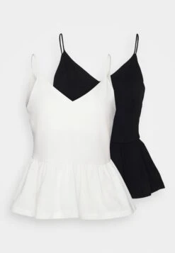 Petite 2Pack- Blouse - Black/ White -Moda Verkoop 86be941200074af281958dcb1a7a45a0