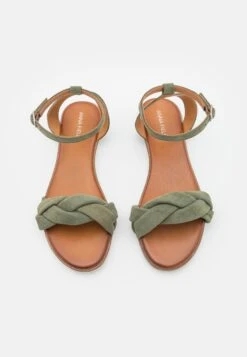 Anna Field Leather - Sandalen - Khaki -Moda Verkoop 9a88df08c5874fc2bfff3b2e487eff3d