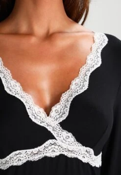 Anna Field Nachtjapon - Black -Moda Verkoop 9cbb26f39b384778a8a395532fe9436b