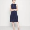 Jurk - Dark Blue -Moda Verkoop c134b8cde9554bbc943f3e3b42359324
