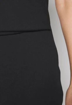 Drapped Neckline Smart Bodycon Sleeveless Mini Dress - Jerseyjurk - Black 13 Drapped Neckline Smart Bodycon Sleeveless Mini Dress - Jerseyjurk - Black -Moda Verkoop c5a8b3e2405f4b72b874a59f71d5803b