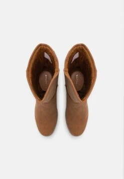 Anna Field Winter Boot - Enkellaarsjes Met Sleehak - Cognac -Moda Verkoop cffb9f97d1de47db94e1ac2c257045ff