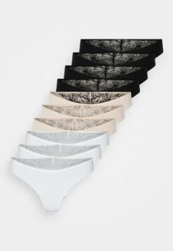 Anna Field Lulu 10 Pack Brief - Slip - Nude/White/Black -Moda Verkoop e033bd0644e4441395f9af4edc2c688a