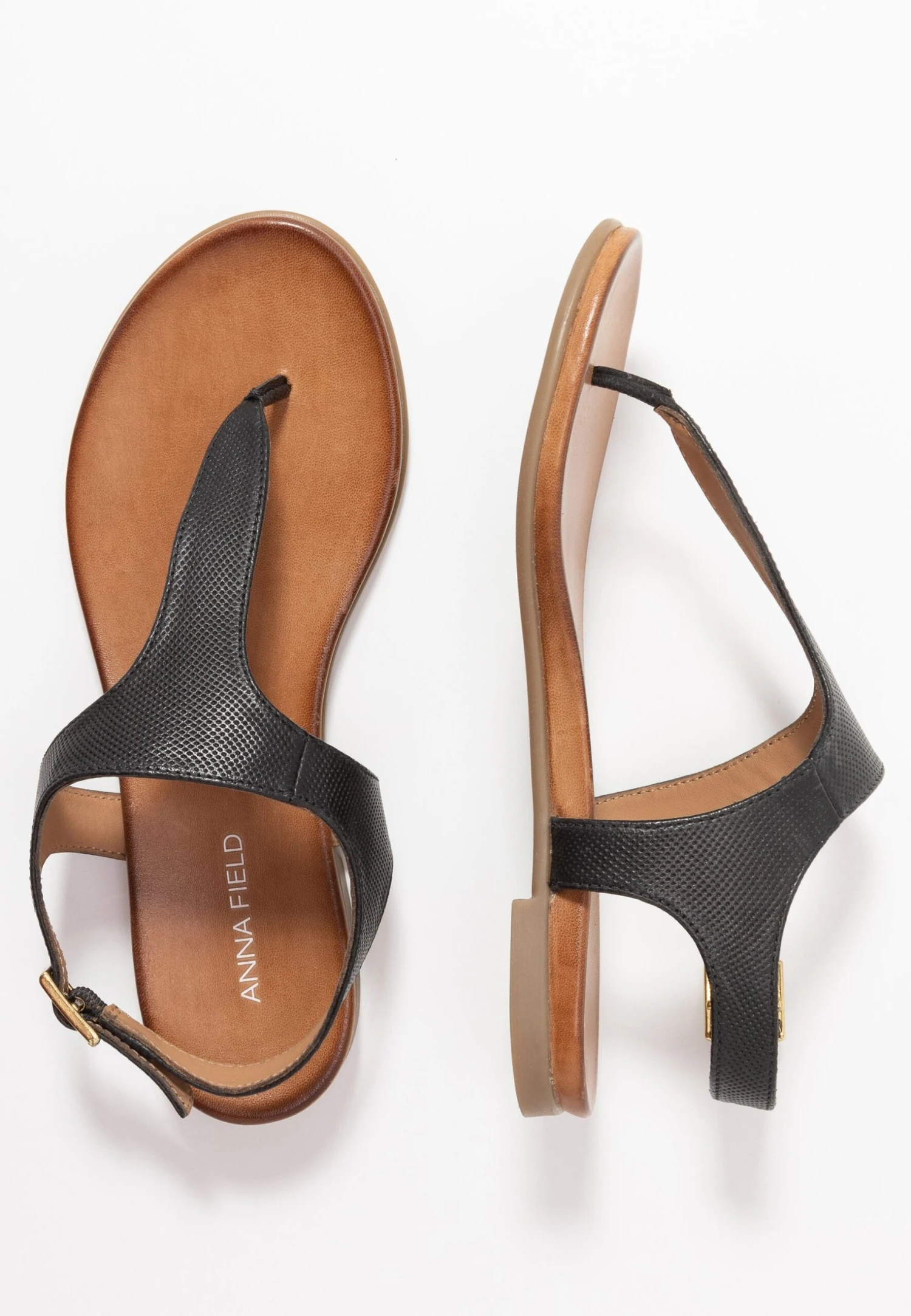 Anna Field Leather - Teensandalen - Black 6 Anna Field Leather - Teensandalen - Black - Afbeelding 4