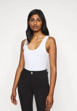 2 Pack - Top - White/Black -Moda Verkoop f73935687a1d4a68b1e8e1890efe8912