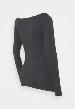 2 Pack - Longsleeve - Dark Grey/White -Moda Verkoop f77f7f72a53c43e38eef7ab83ca0d433