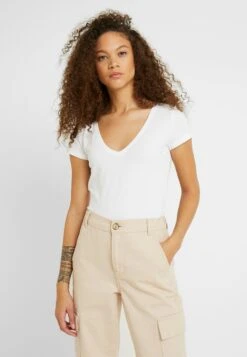 2 Pack - T-Shirt Basic - Black/White -Moda Verkoop fddda8fa295b41c38b58f8aecee7eb9e